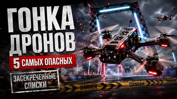 Гонка дронов 5 самых опасных Засекреченные списки 06.06.2026