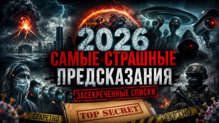 2026 самые страшные предсказания Засекреченные списки 20.06.2026